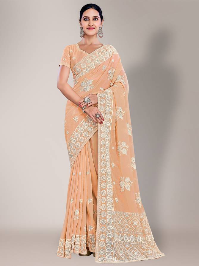 Shaily 3 Georgette New Exclusive Wear Designer Latest Saree Collection